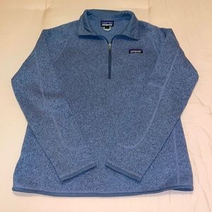 Purple Patagonia Women’s Quarter Zip, Size L